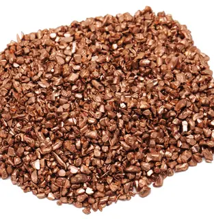 Copper granules of grits